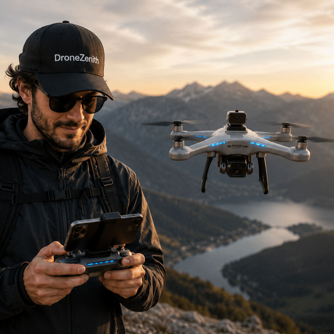 Évitement d'obstacles du Drone RC 8K